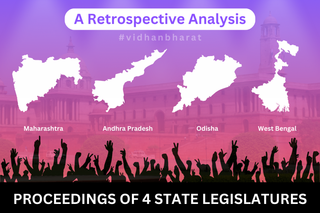 A Retrospective Look at the Proceedings of 4 State Legislatures