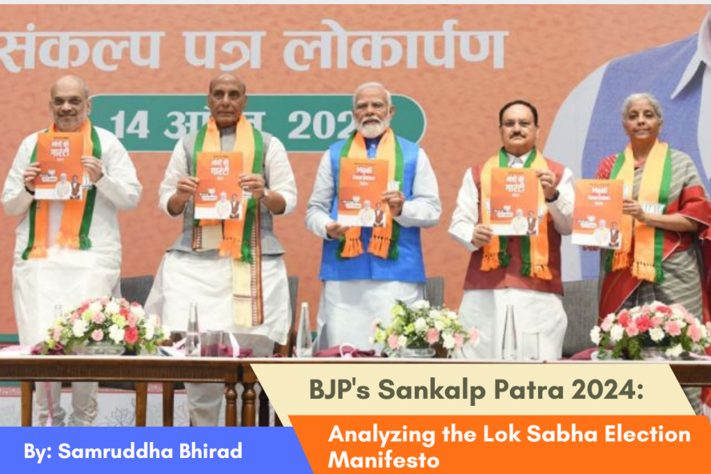BJP’s Sankalp Patra 2024: Analyzing the Lok Sabha Election Manifesto