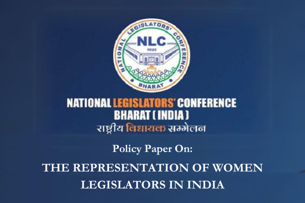 Policy Paper: The Representation Of  Women Legislators In India